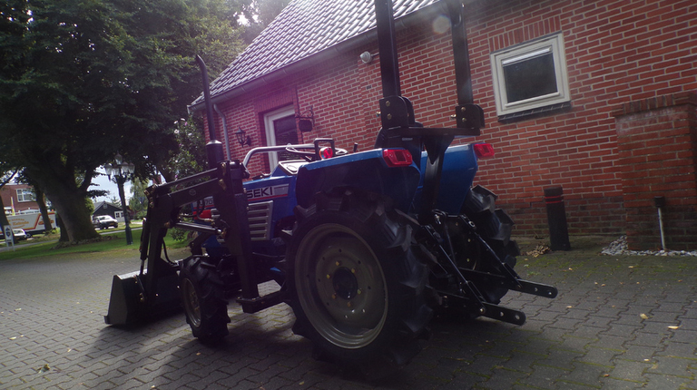 Iseki TU1700 met voorlader al vanaf €125 per maand.